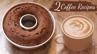 Best Coffee Cake Recipe Easy Coffee Cake Recipe Eggless and Without Oven Hot Coffee Recipe [upl. by Wallache]