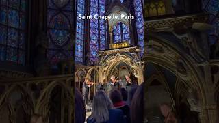 Sainte Chapelle concert 2024 saintchapelle chapelle saintchapelleconcert vivaldiwinter vivaldi [upl. by Anceline871]