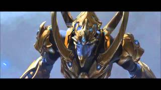 Starcraft 2 Protoss Legacy of The Void music video [upl. by Lleihsad]