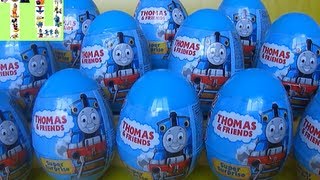 12 Thomas egg surprise with cool figures inside [upl. by Idnir]