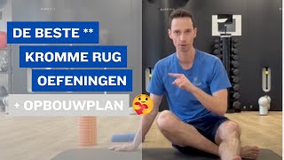 De Beste Kromme Rug Oefeningen voor je Middenrug 👏🏅 [upl. by Laresa847]