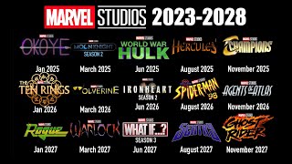 All Unannounced Marvel Projects Confirmed and Rumored 20232028 PART 2 [upl. by Harlan]