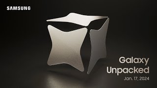 Samsung Galaxy Unpacked 2024 Event [upl. by Neumann]