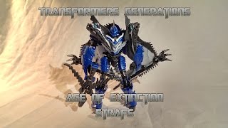 Transformers Generations Age of Extinction Strafe Review Deutsch  German [upl. by Novad]