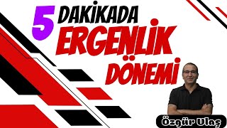 ERGENLİK DÖNEMİNDE FİZİKSEL GELİŞİM [upl. by Lyrpa]