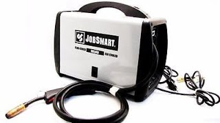 Jobsmart 125 welder Review [upl. by Attekahs]