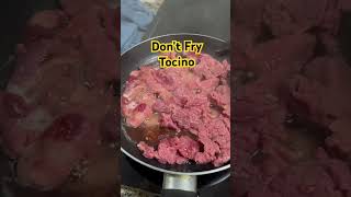 Easy way to cook Pork Tocino porktocino tocino foodie [upl. by Noedig]