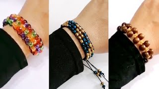 👉TUTORIAL Crea pulseras que reflejan tu estilo único Usa estos patrones poco convencionales [upl. by Adnawot]