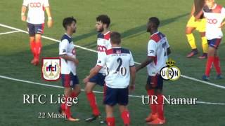 A 01 RFC Liège  UR Namur 7 0 Les buts [upl. by Ioves]