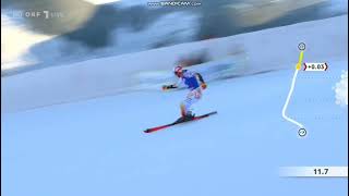 Petra Vlhova Crash Jasna [upl. by Woodward]