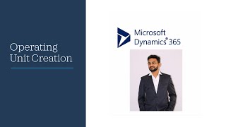 dynamics365  d365 Operating Units microsoft dynamics365community [upl. by Attevroc]