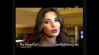 Cyrine Abdel Nour  Murex dOr 2011 On Rotana News Interview [upl. by Guglielma386]