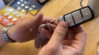 VW KEY Battery replacement  cheap and quick [upl. by Prinz465]