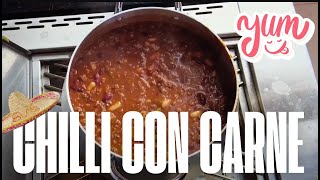 Authentic Mexican Chili Con Carne Recipe Spicy Savory and Satisfying [upl. by Doroteya489]