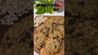 soft and chewy oatmeal raisins cookies full recipe on NSSZ kitchen [upl. by Nadoj]