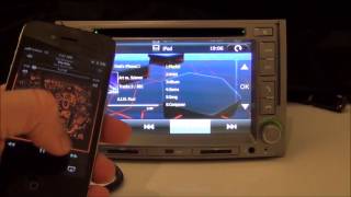 Hyundai iload iMax H1 Navigation GPS replacement stereo demo video [upl. by Elwina]