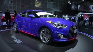 2014 Hyundai Veloster Turbo R Spec  2013 LA Auto Show [upl. by Kall]