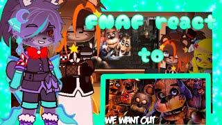 FNAF 1 react to fnaf song Gacha x FNAF enjoy the video [upl. by Firahs]