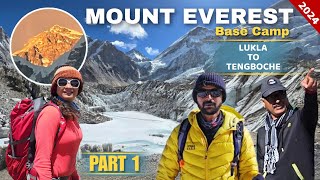 Everest Base Camp Trek April 2024 Documentary Part 1  Full Trek Information amp Review [upl. by Nagn]