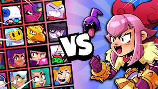 Melodie 1v1 vs EVERY Brawler  The NEW Mortis [upl. by River202]