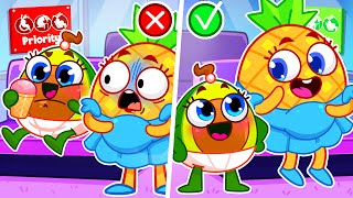 Avocado Baby Pretends to be Pregnant Like Pineapple Funny Stories for Kids🥑 Pit amp Penny Stories [upl. by Athallia]