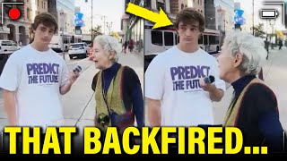 Watch Elderly Woman DESTROY MAGA BRO in 60sec [upl. by Calendre]