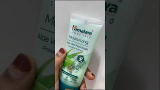 Himalaya Moisturizing Aloe vera face washshort Face wash glamwithtansira [upl. by Amos917]