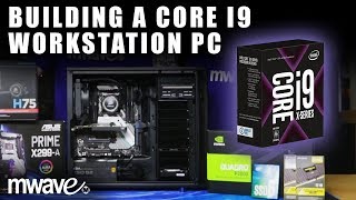 How To Build a Workstation PC with Intels Core i9 7900X CPU BX80673I97900X [upl. by Kcirrem]