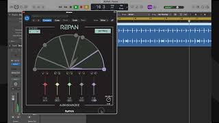 Using RePAN Version 2 on a Drum Stem [upl. by Nivri]