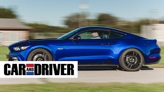 2015 Ford Mustang Ecoboost Review in 60 Seconds  Car and Driver [upl. by Yatnwahs774]