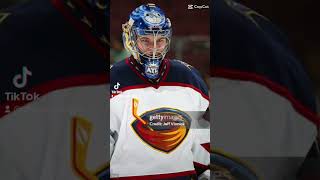 Top 4 Thrashers Goalies hockeytiktoks tiktoktrending youtubeshorts capcut NHL Thrashers [upl. by Nochur]