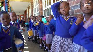 Joburg Ladies Open Team delivers Dignity packs to Bramley Primary [upl. by Ainslee]