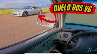 AZERA V6 vs NISSAN 350z V6 “ Coréia vs Japão “ quem leva melhor [upl. by Zebapda5]