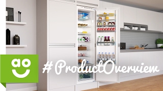 Bosch Integrated Fridge KIR81VS30G Product Overview  aocom [upl. by Elohcan]