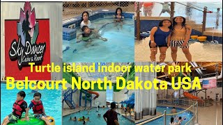 Turtle island indoor water park  Belcourt North Dakota USA🇺🇸 [upl. by Clawson]