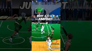 BEST JUMPSHOT 6’56’9 IN NBA 2K25 🤩🍀 shorts [upl. by Irene599]