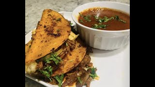 Homemade Birria Tacos Recipe [upl. by Atwood]