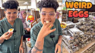 I Ate Weird Half Boiled Egg In Uzbekistan Market 🇺🇿🤯Kanda Lovers [upl. by Winston950]