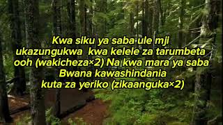 Team Facy Youth  Tupe Nguvu Bwana lyrics [upl. by Eiralam]