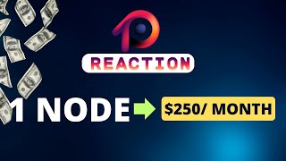 Earn passive income with Reaction Nodes RTC [upl. by Ecyned]