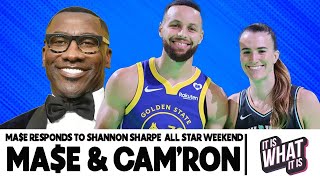 MAE RESPONDS TO SHANNON SHARPE amp FAVORITE MOMENTS OF ALL STAR WEEKEND  S3 EP33 [upl. by Ignatz]