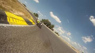 Jarama Racetrack Yamaha R6 [upl. by Eirrehc824]