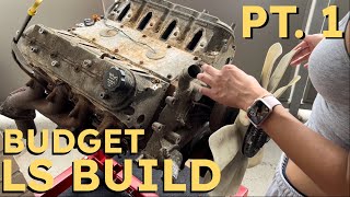 BUDGET 53 LS Build Pt1  Volvo 240 Swap [upl. by Einnal]