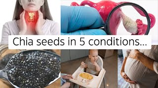 Dont use chia seeds in these common conditions  chia seeds in children [upl. by Hannaj415]