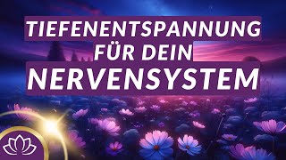 Einschlafmeditation zum Beruhigen des Nervensystems ✨ mit heilsamen 528Hz Frequenzen amp Schlussmantra [upl. by Kreg]