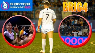 FINAL DA SUPERCOPA Bastidores de todo o jogo BRIG4S GOLS E PROVOCAÇÕES [upl. by Leasa926]