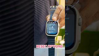 How To Do Hard Reset in Your Smartwatch😱🔥👍techwatch trending zonealpha reset viralvideo [upl. by Latrell]