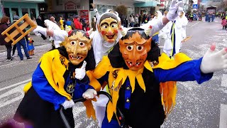 Großer Buurefasnetsumzug in Weil am Rhein 2023  Alemannische Fasnet 🇩🇪 [upl. by Rehotsirhc]