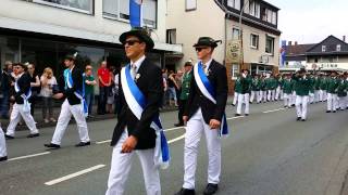 Schützenfest Oeventrop 2014 Festumzug Schützenfestmontag [upl. by Nahgrom]