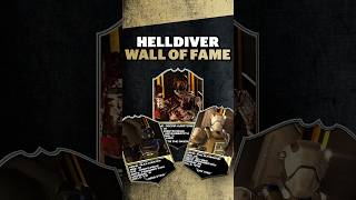 Create Your Own Helldiver quotWall of Famequot [upl. by Itsrejk]